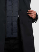 khujo-coat-tarm-port-blue-trenchcoat-kurz-damen image 8