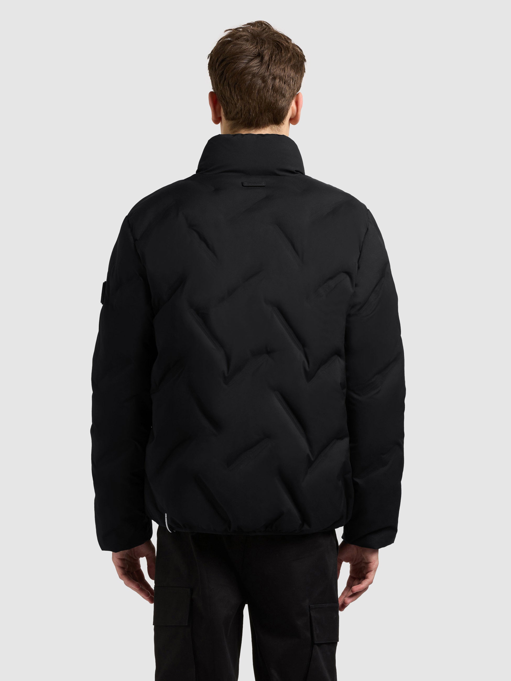 khujo-jacke-clover-black-damen-steppjacke-h-ftlang-mit-stehkragen image 3
