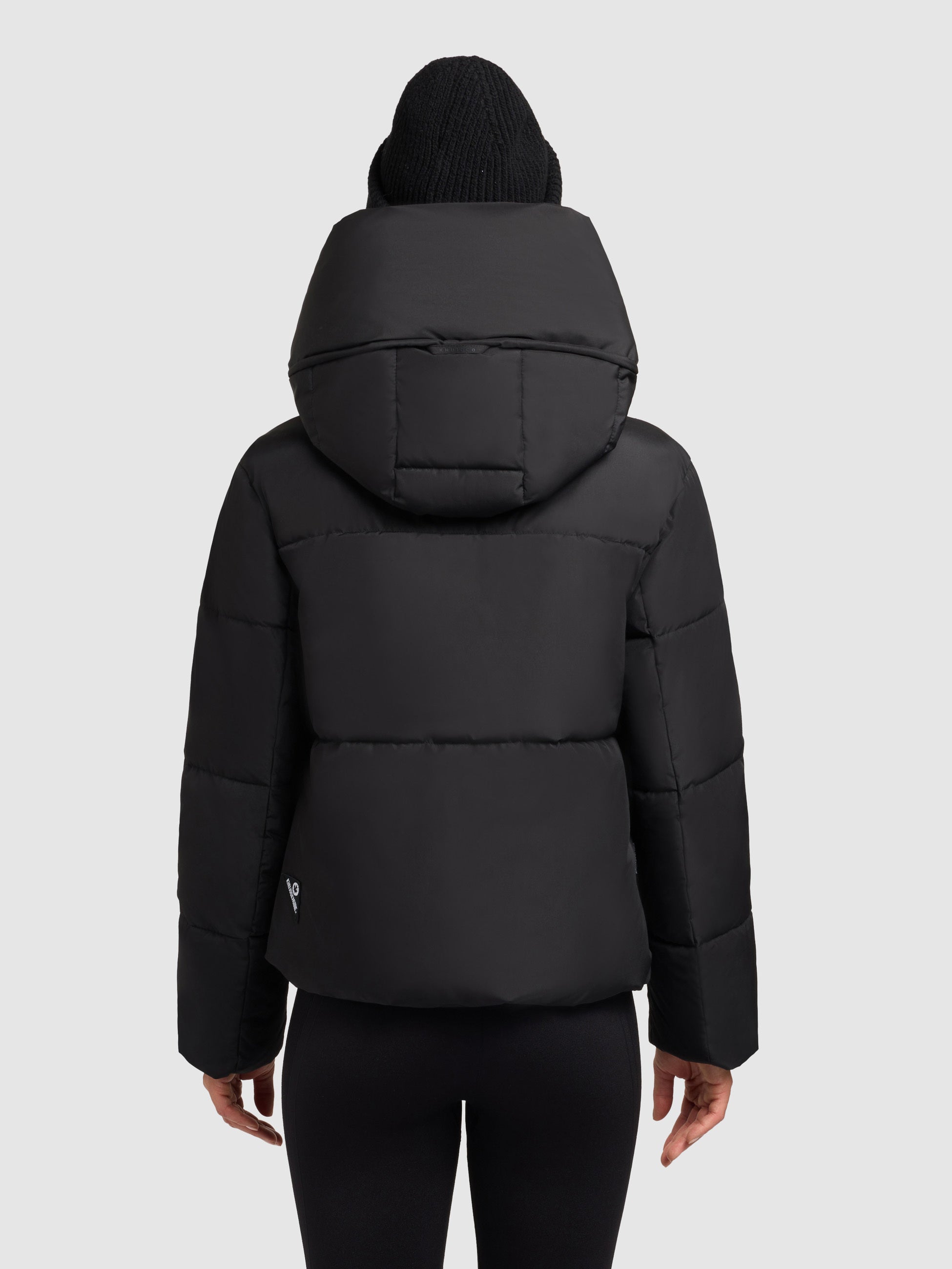 khujo-audrey-matt-damen-steppjacke-matt-black image 3
