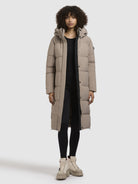 khujo-coat-rachel-matt-steppmantel-gray-beige-damen image 6