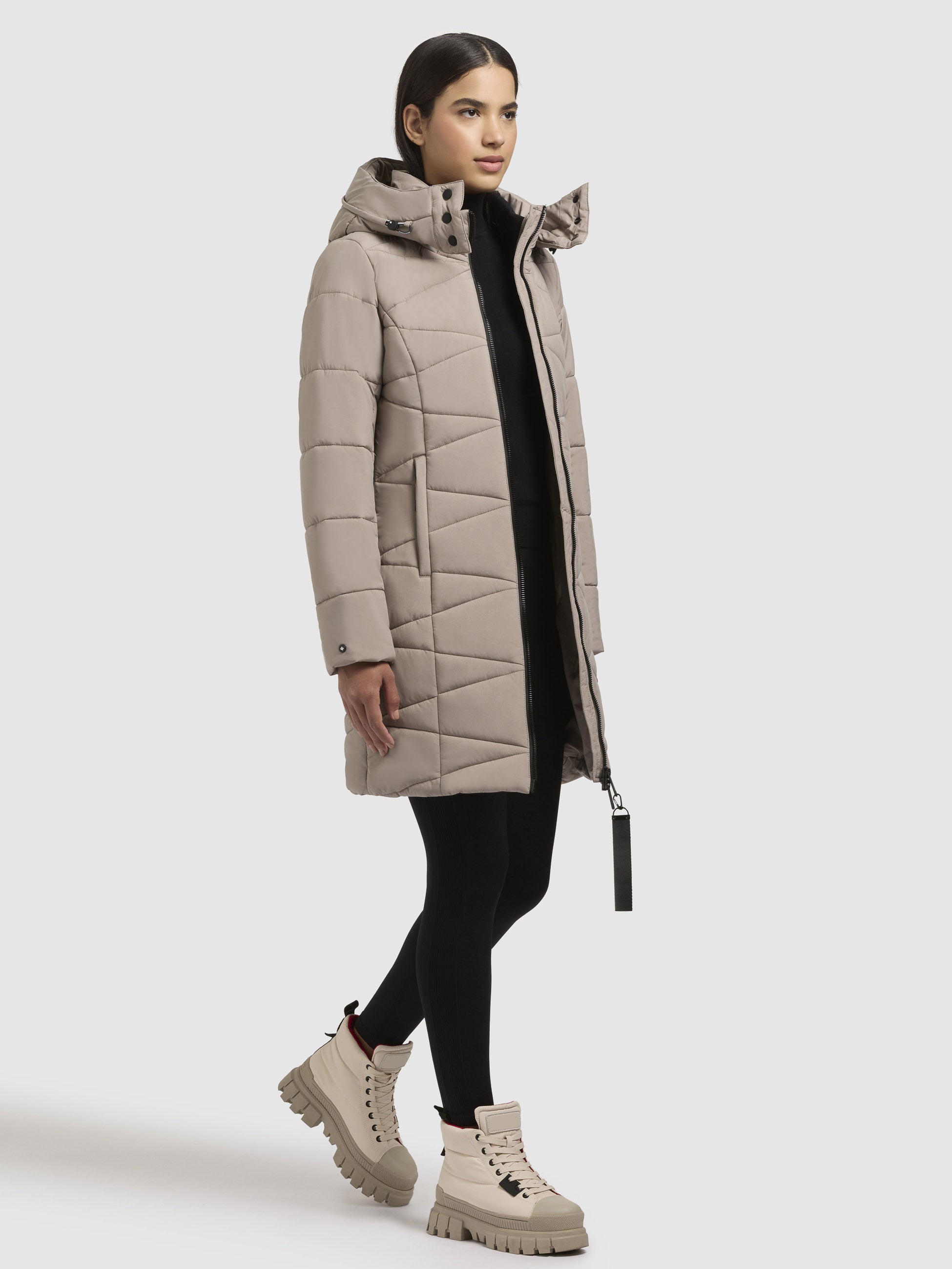 khujo-mantel-fitt3-graubeige-steppmantel-regular-fit-damen image 6