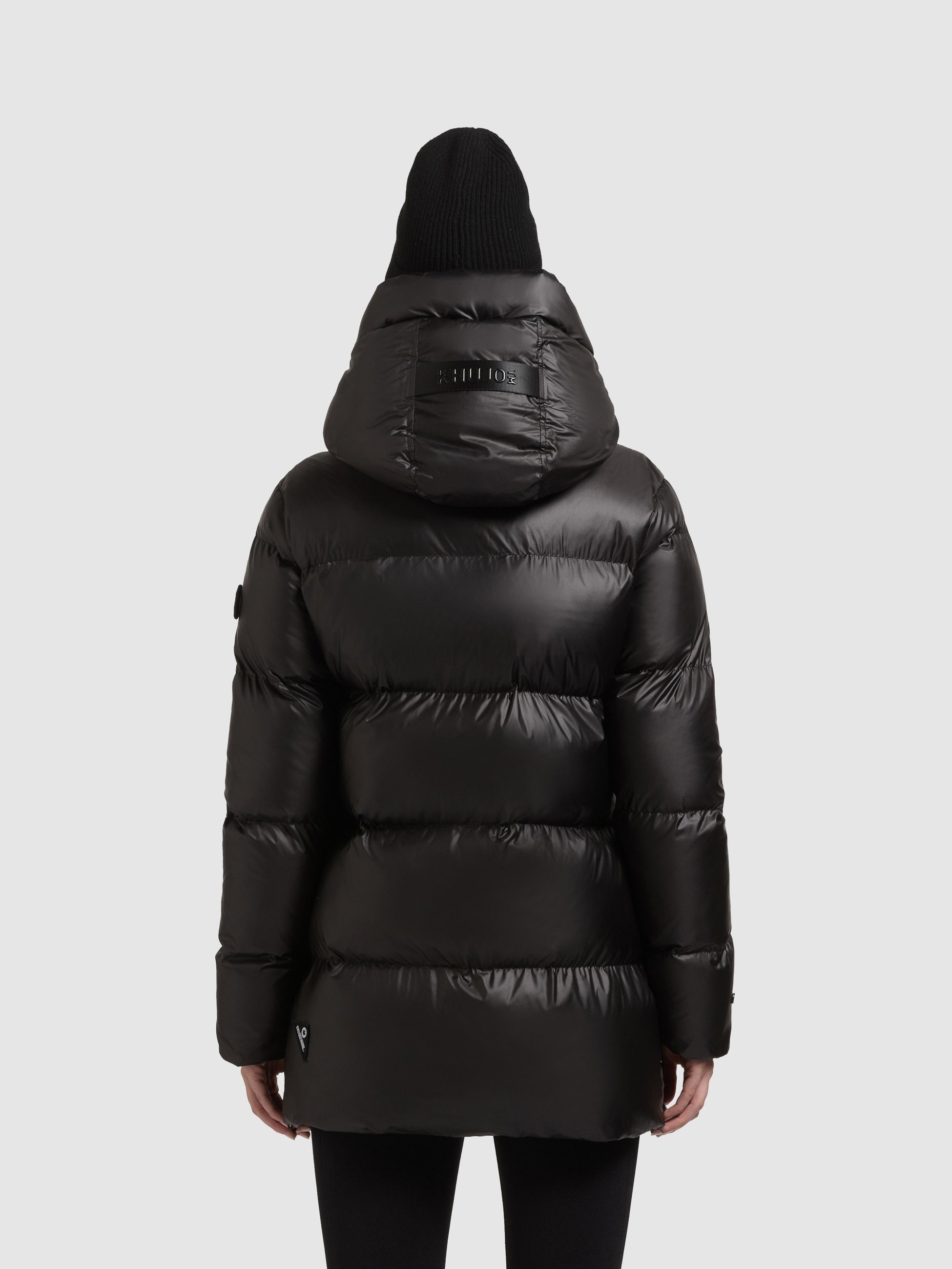 khujo-drown-steppjacke-damen-winterjacke-shiny-black image 3