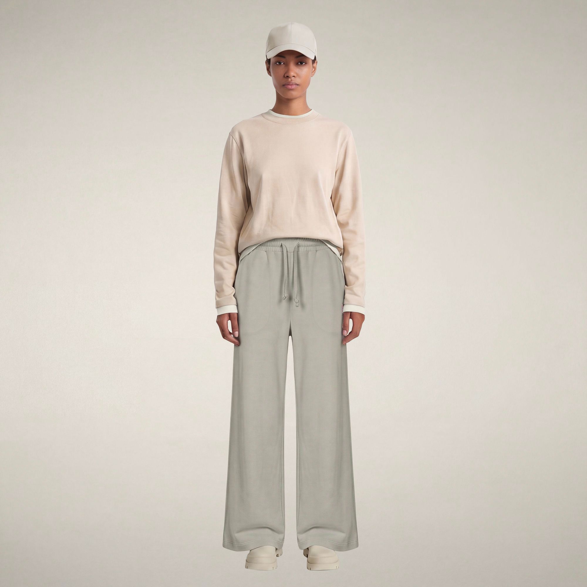 save-the-duck-izumi-damen-hose-beige-rainy image 1