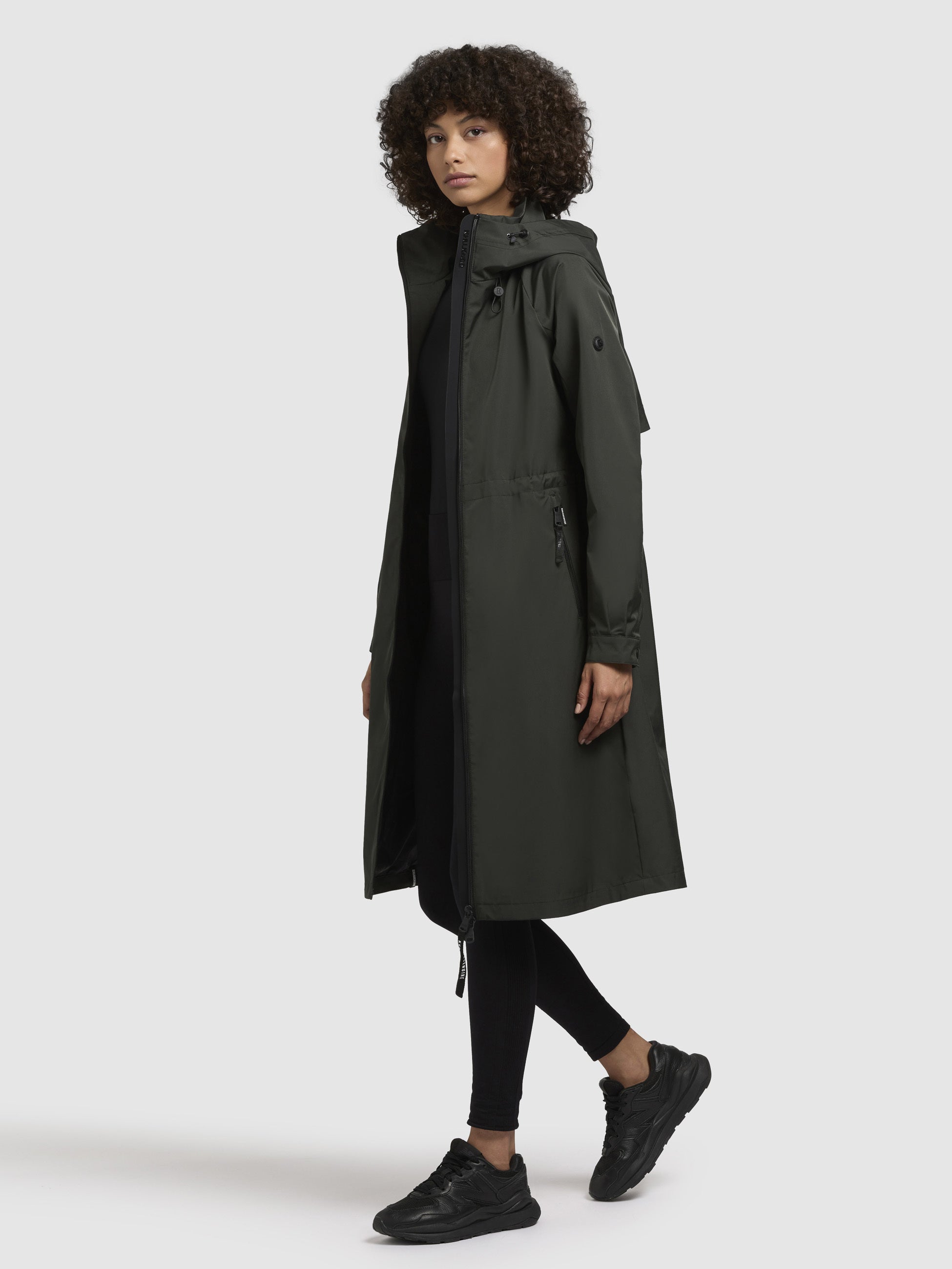 khujo-mantel-pinax-dunkelgr-n-knielanger-sommerparka-regular-fit-f-r-damen image 2