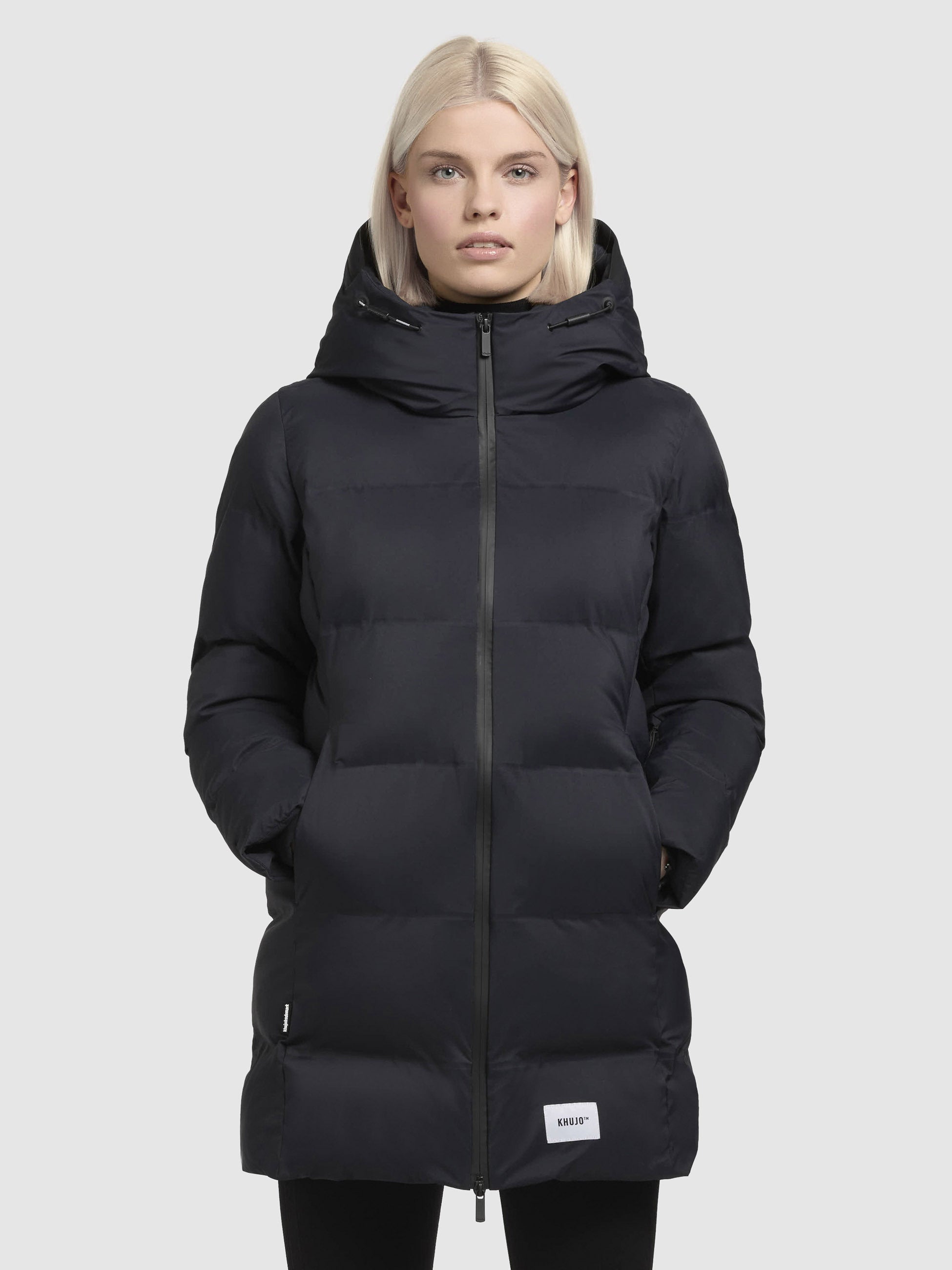 khujo-tanare3-jacke-dunkelblau-damen-wattierte-steppjacke-regular-fit image 4