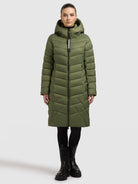 khujo-coat-odana4-fern-green-gesteppter-damen-wintermantel-knielang image 6