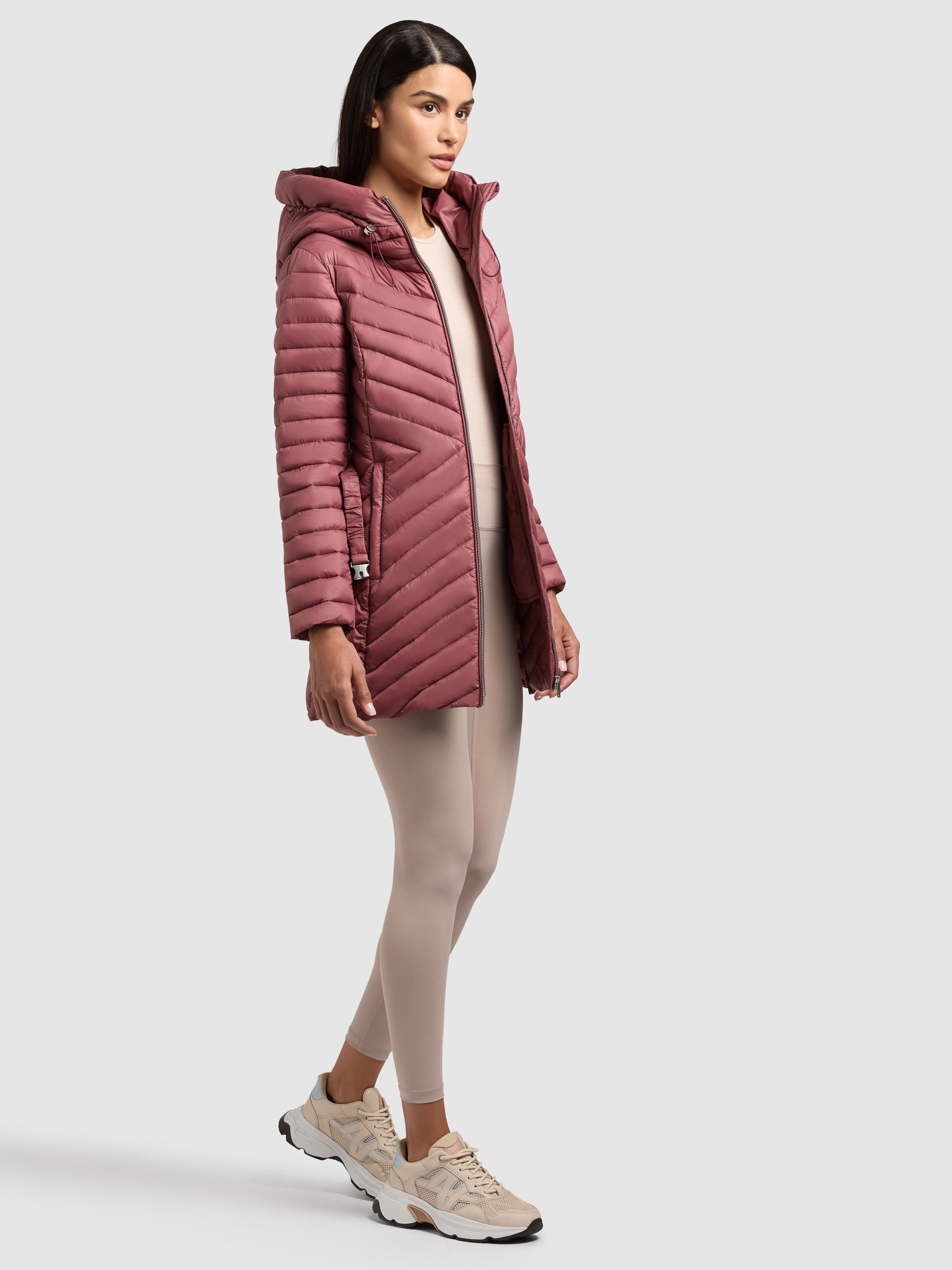 khujo-sola-damen-steppjacke-fuchsia-slim-fit image 6