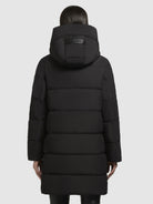 khujo-phia-damen-coat-black-loose-fit-steppmantel-mit-kapuze image 3
