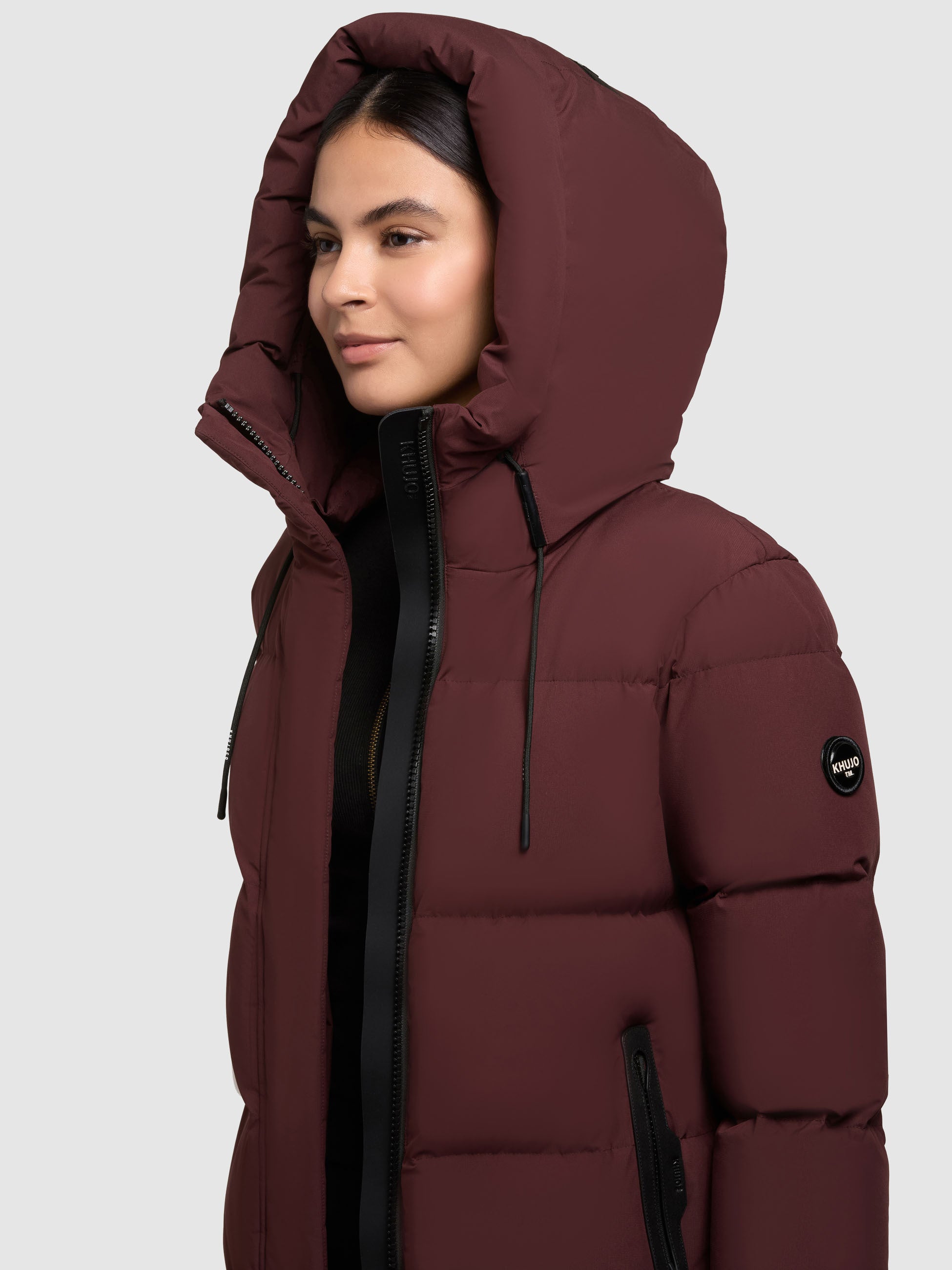 khujo-jacke-drown-matt-damen-steppjacke-in-moscato-red image 7