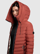 khujo-pace-damen-steppjacke-dark-red-h-ftlang-mit-kapuze image 7