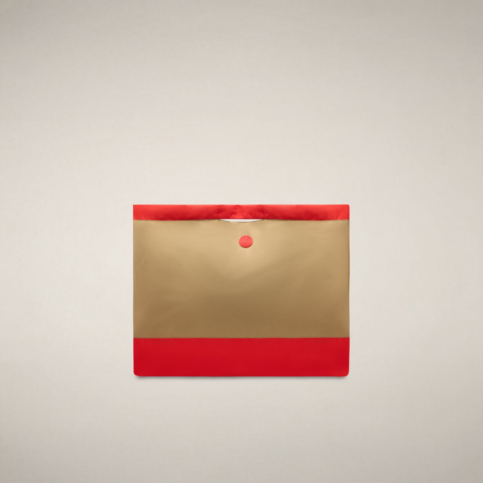 save-the-duck-giah-unisex-tasche-braun-khaki-rot-color-block image 1