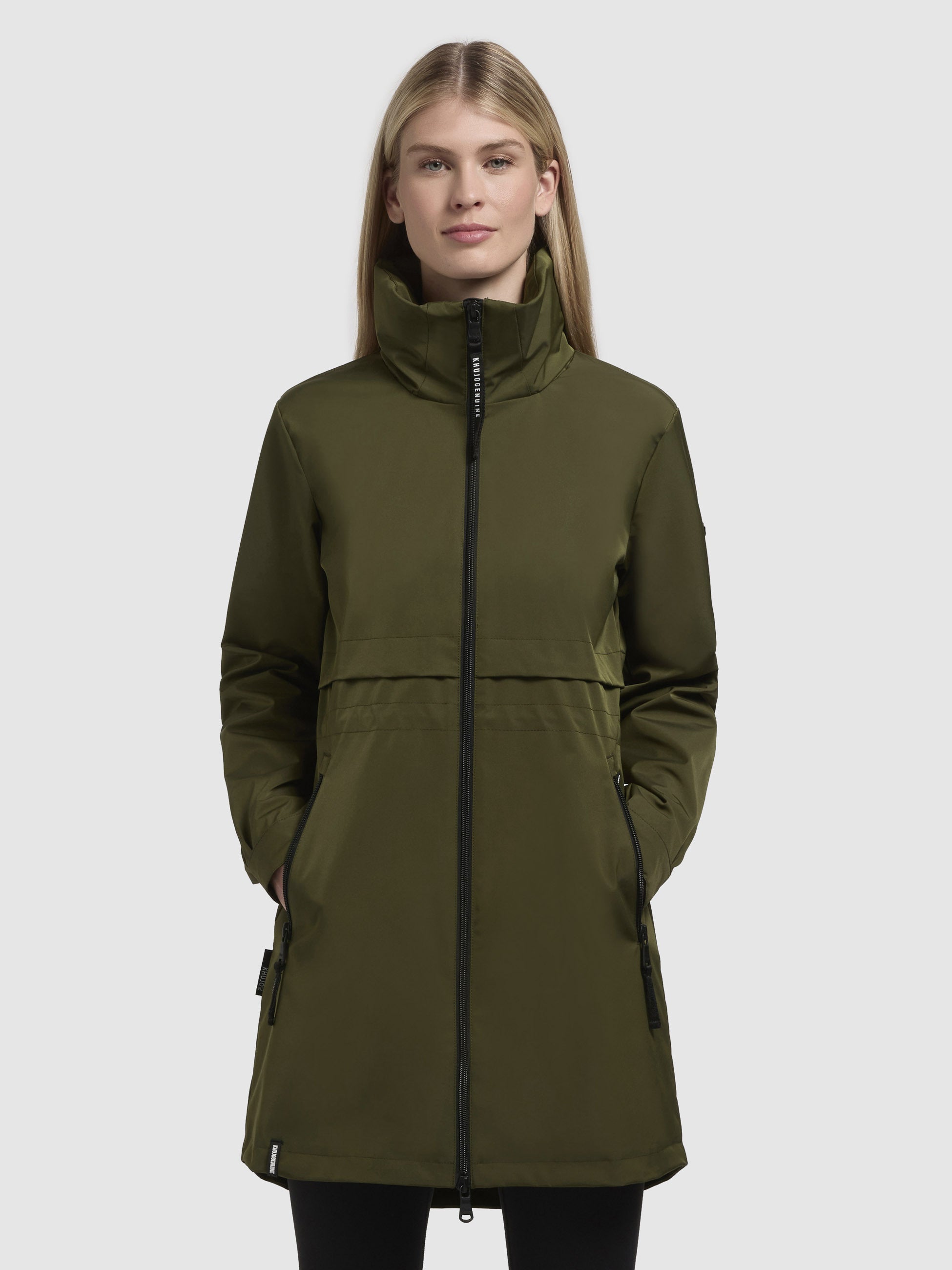 khujo-mantel-narin-olivgr-n-sommerparka-regular-fit-damen image 4