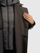 khujo-coat-elena2-graphite-gray-damen-trenchcoat-wintermantel-knielang image 8