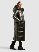khujo-coat-rubina2-shiny-damen-steppmantel-mud-brown image 6