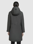 khujo-coat-yeal-kurzmantel-blue-gray-slim-fit image 3