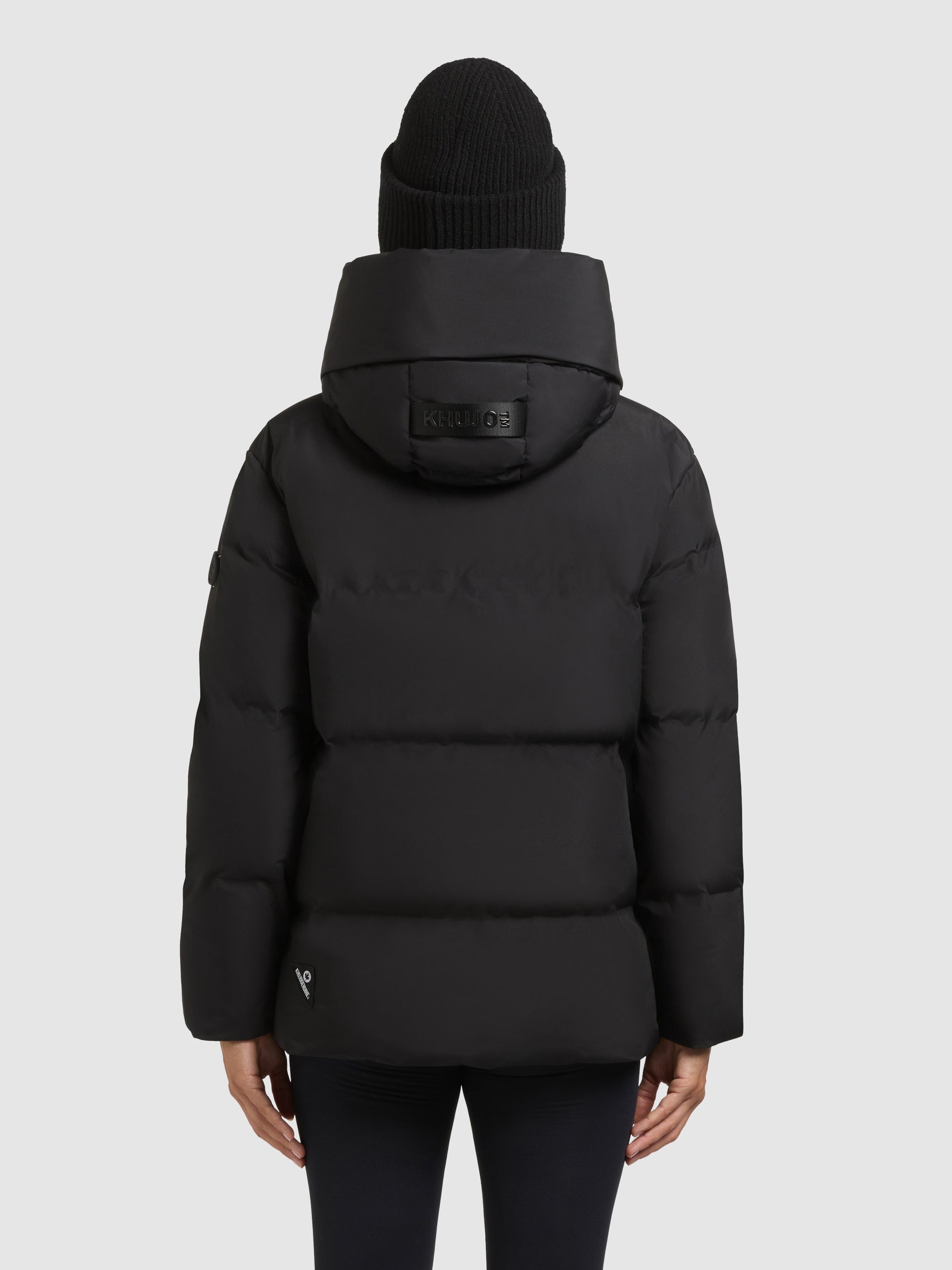 khujo-ellis-damen-steppjacke-black image 3
