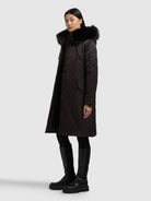khujo-jilla-wintermantel-damen-moody-plum-mit-kunstfell image 6