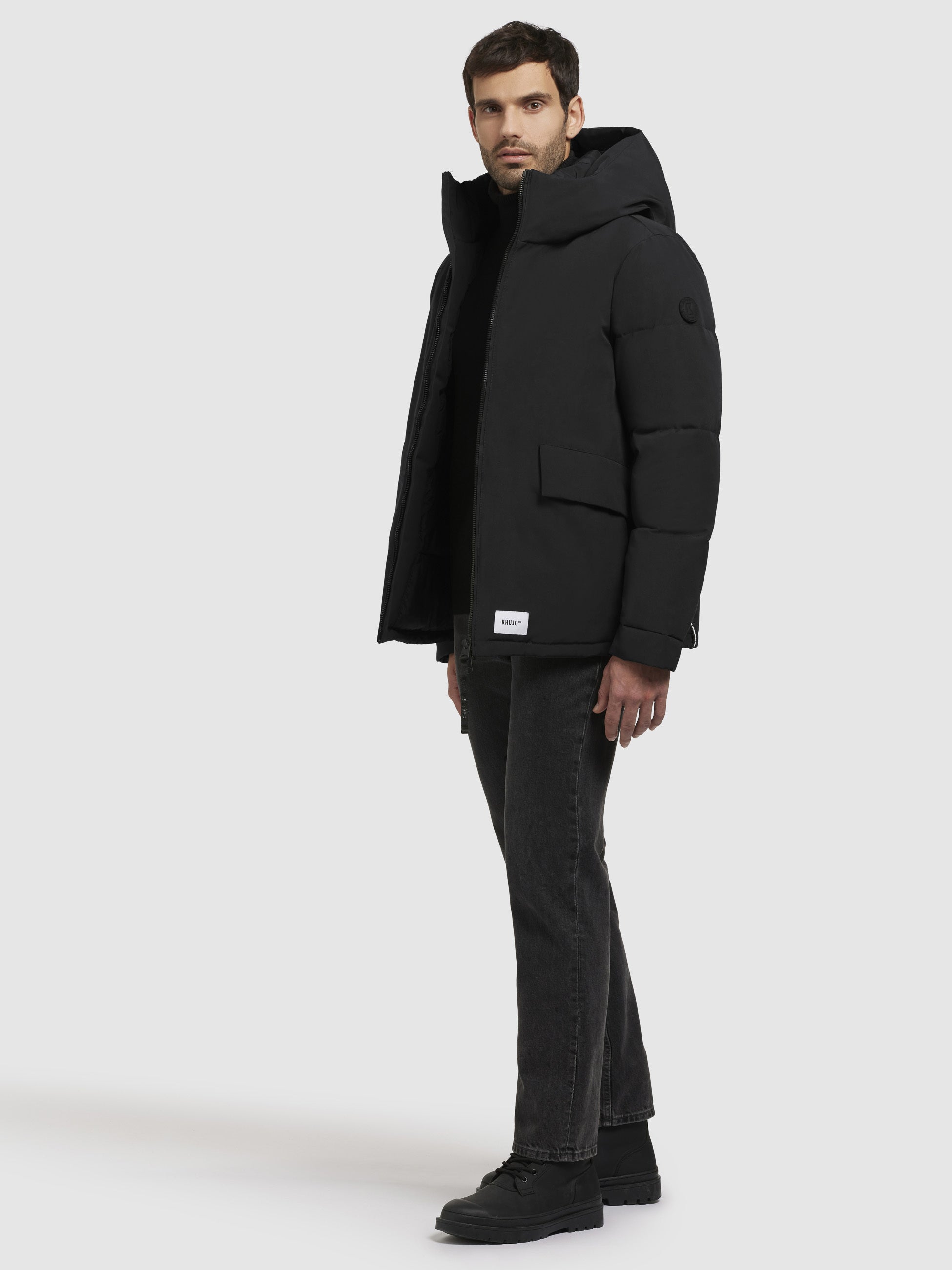 khujo-jacke-gero-schwarz-damen-winterjacke-mit-kapuze image 6