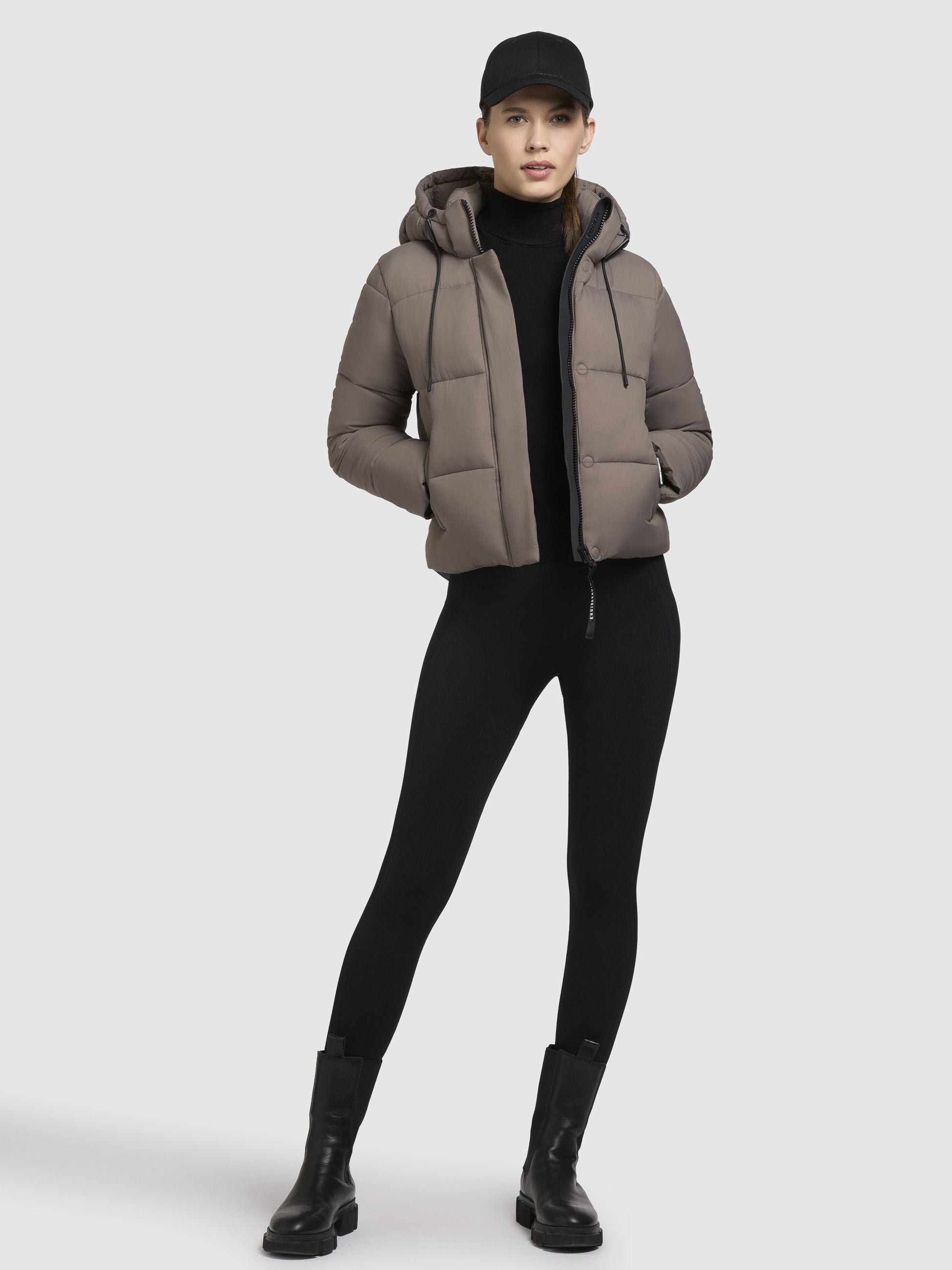 khujo-stine2-matt-steppjacke-taupe-dunkel-damen-jacke-h-ftlang-mit-abnehmbarer-k image 6