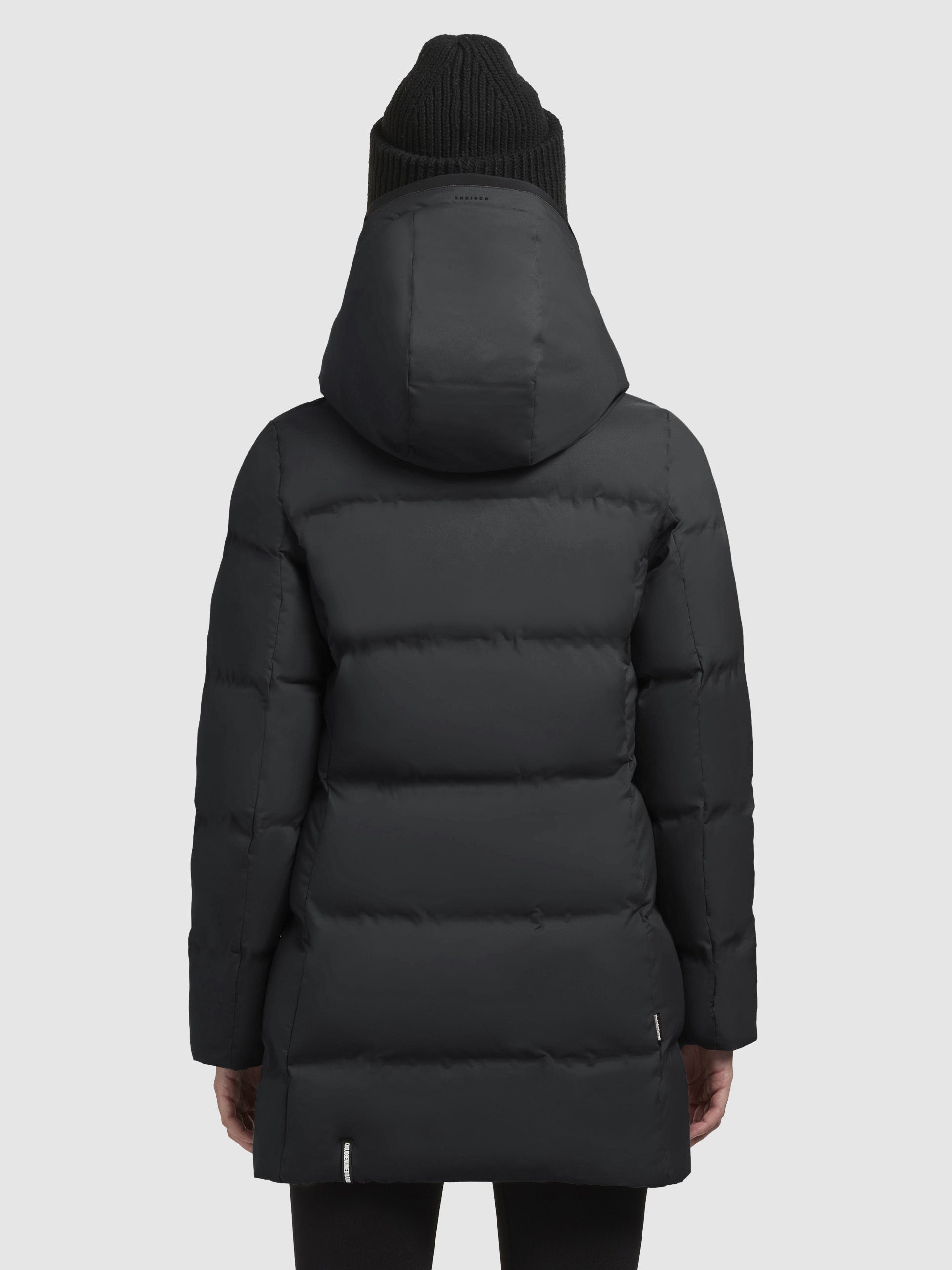 khujo-jacke-tanare3-dunkelgrau-regular-fit-steppjacke image 3