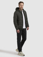 khujo-jacke-omer-dark-green-h-ftlange-steppjacke-regular-fit image 6