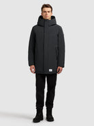 khujo-parka-jacke-kann2-obrage-gray-wattierter-damen-parka image 4
