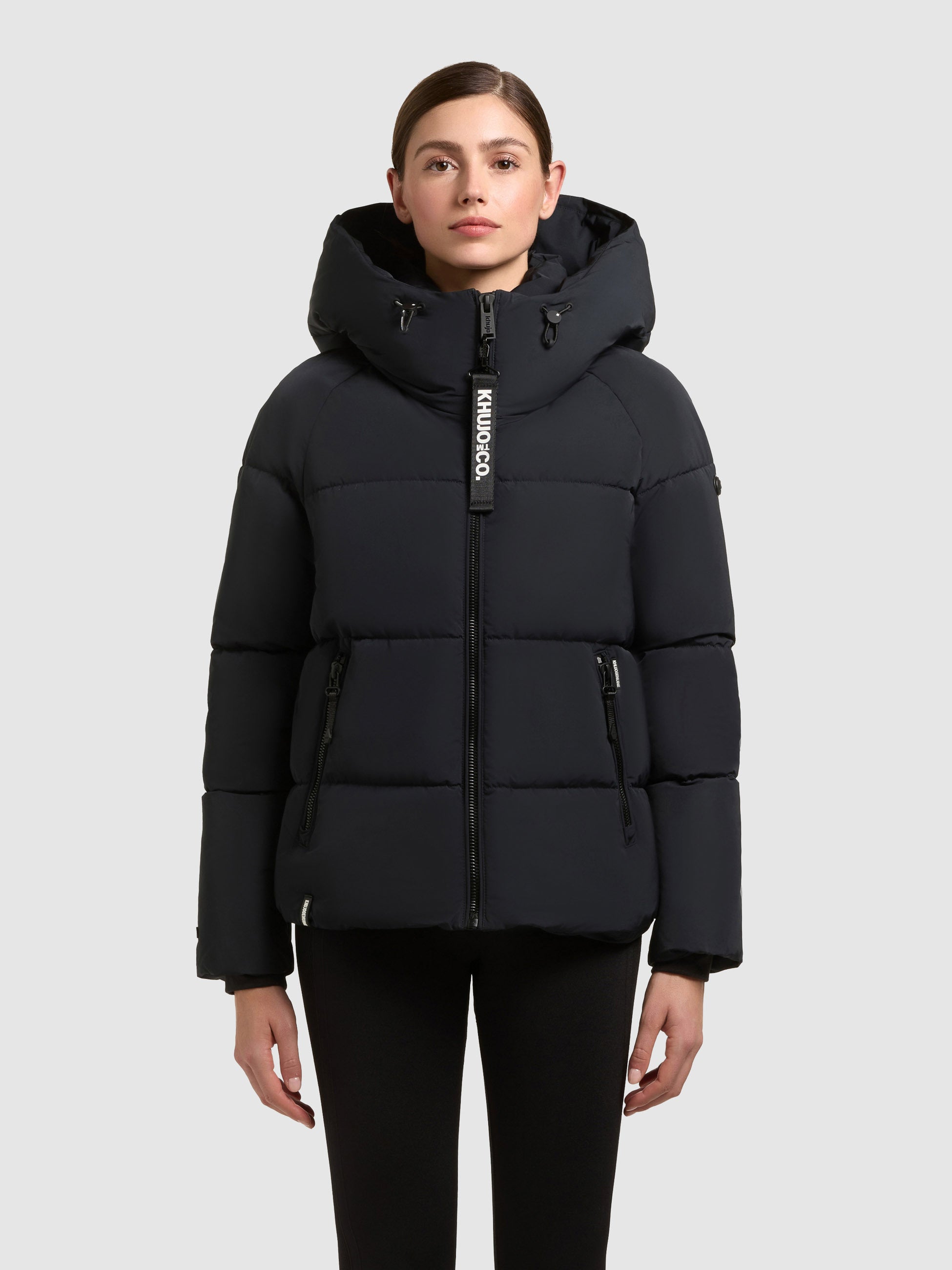 khujo-ono-steppjacke-port-blue-damen-h-ftlang-mit-kapuze image 4
