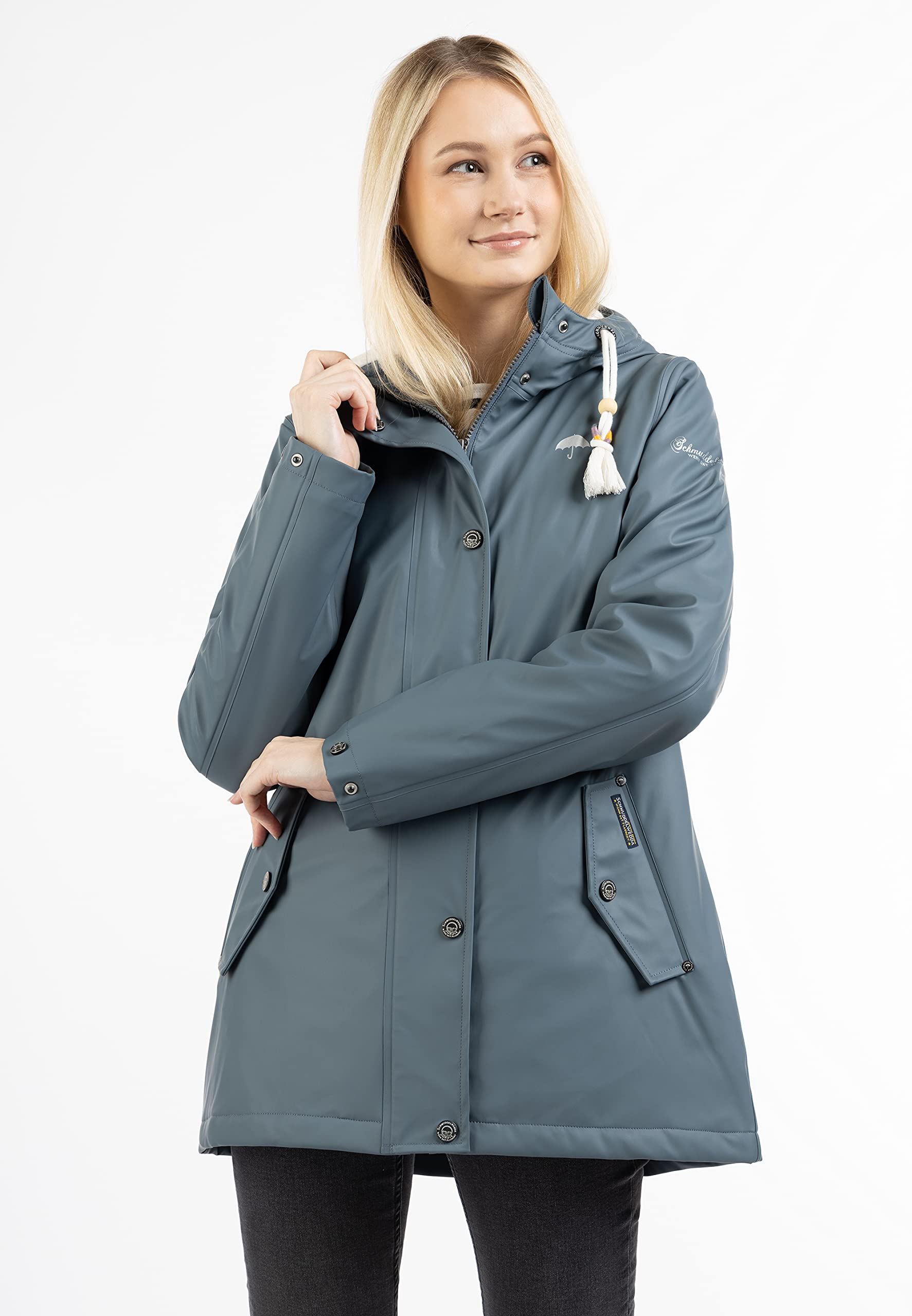 schmuddelwedda-damen-regenjacke-mit-webpelzfutter-3 image 4