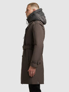 khujo-tarm-damen-mantel-graphite-grey-trenchcoat-wattiert image 5