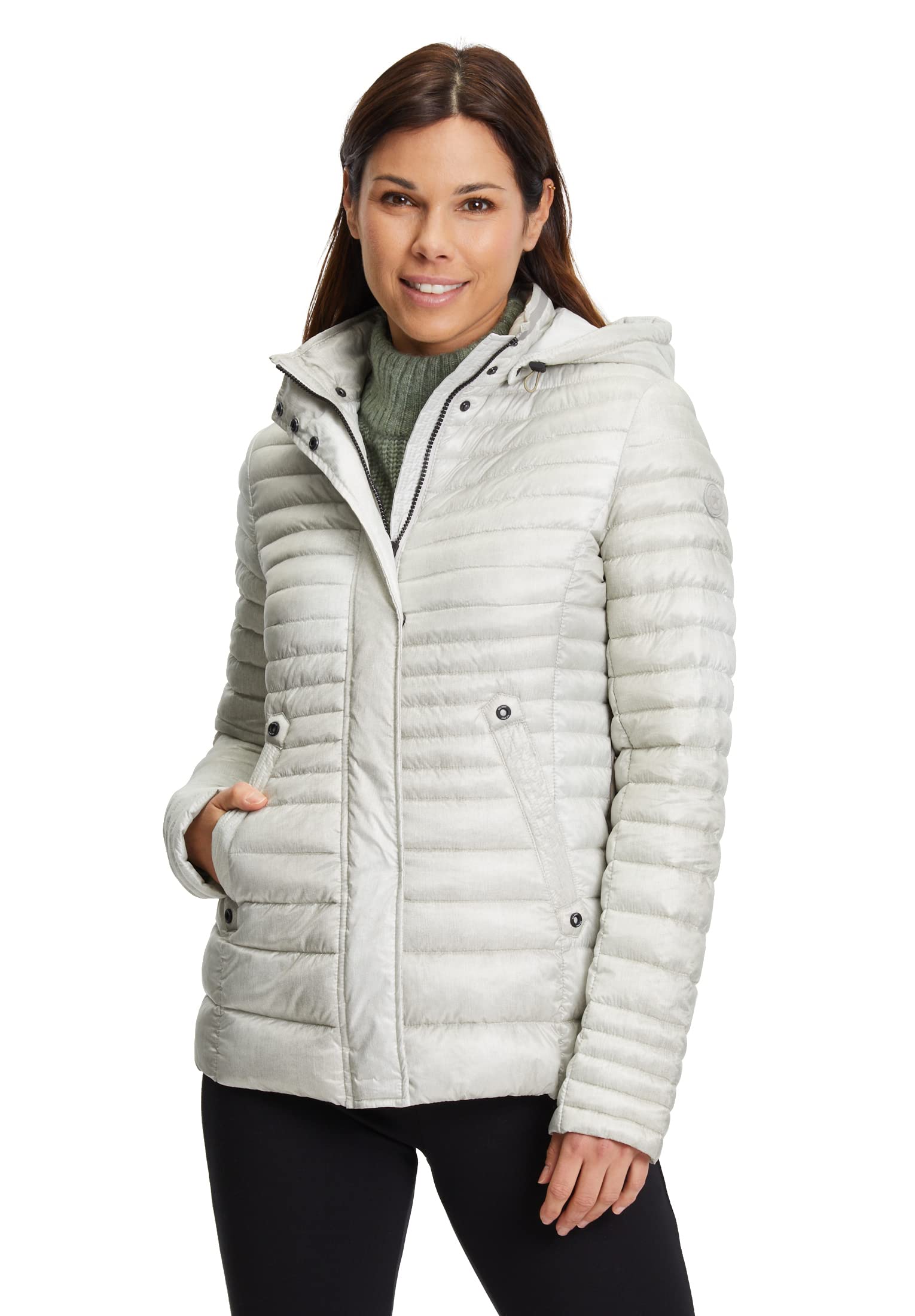 gil-bret-damen-jacke-jeans-print-stepp-vegane-daune image 1