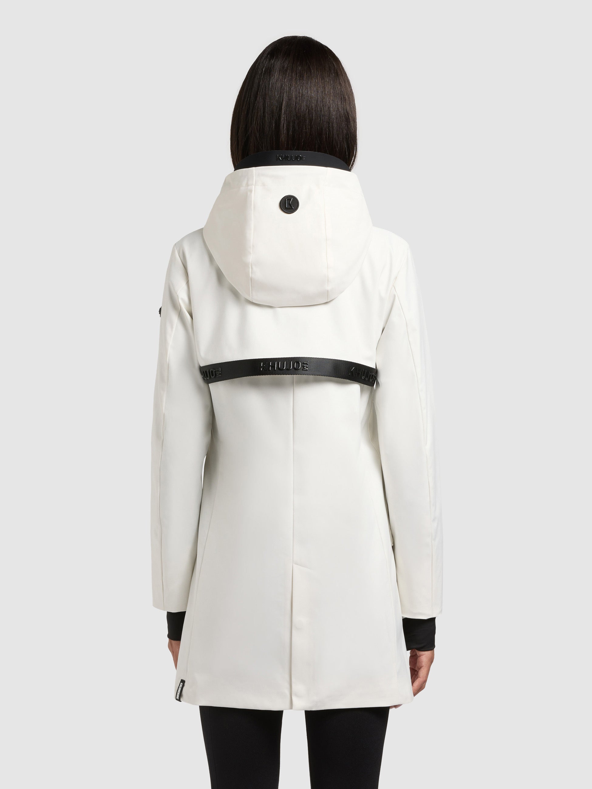 khujo-eiza-regenmantel-sommerjacke-off-white image 3