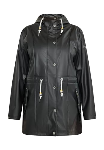 schmuddelwedda-damen-curvy-regenmantel-wetterfester-regenmantel-mit-kapuze image 6