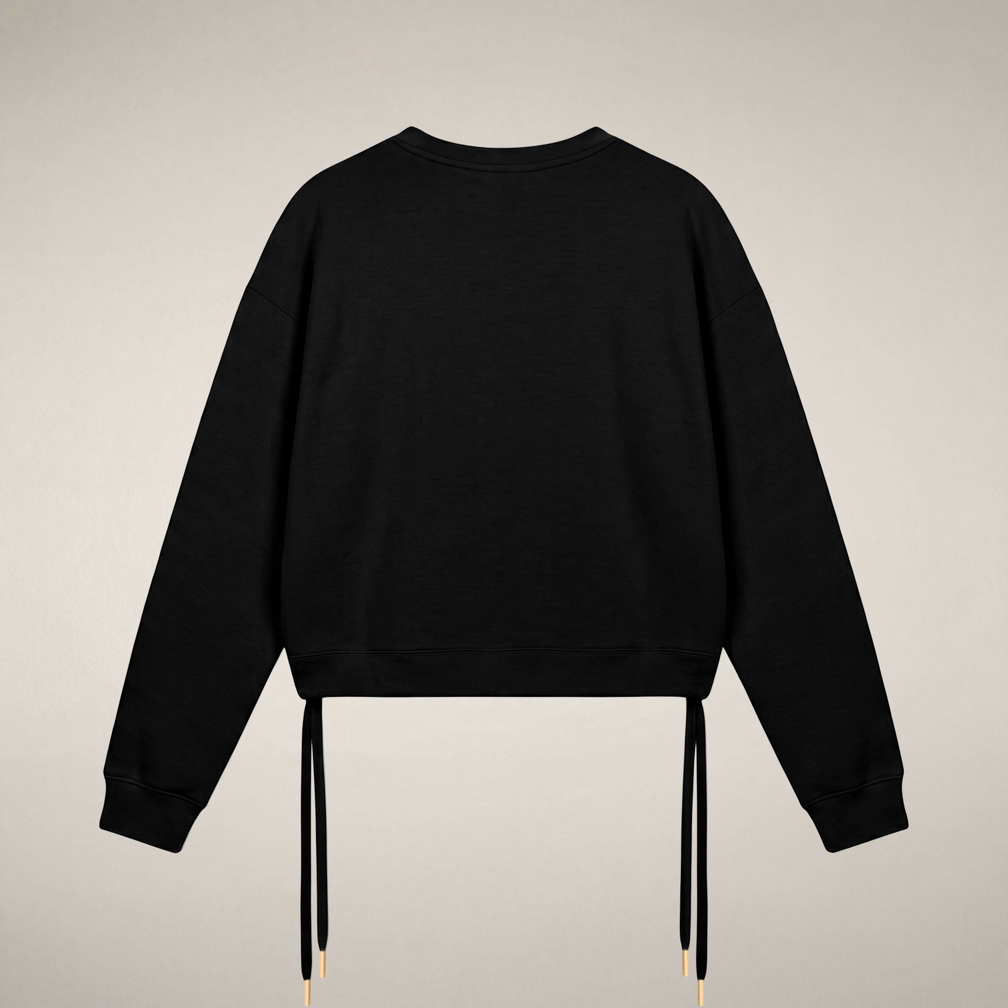 save-the-duck-akemi-damen-sweatshirt-mit-rundhalsausschnitt-schwarz image 4