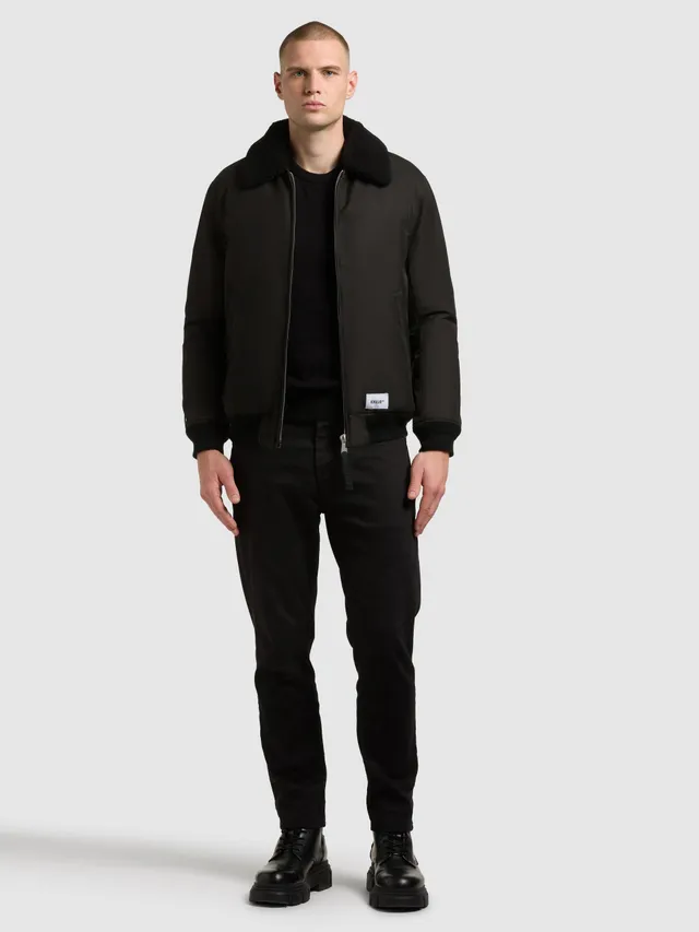 khujo-amos-damen-blouson-jacke-black image 1
