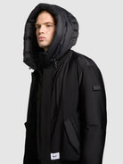 khujo-jacke-clemat-black-damen-winterjacke-bomber-mit-herausnehmbarem-inlay image 7