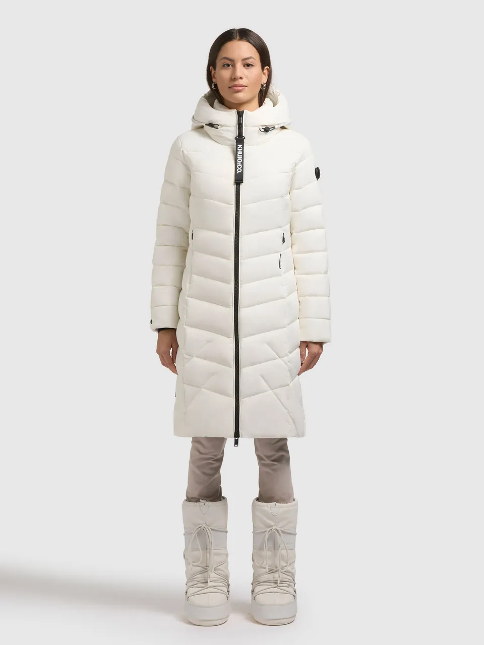 khujo-coat-odana4-luna-white-steppmantel-damen-knielang image 1