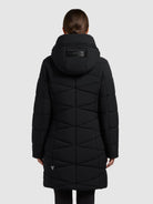 khujo-tiff-damen-coat-mantel-black-slim image 3