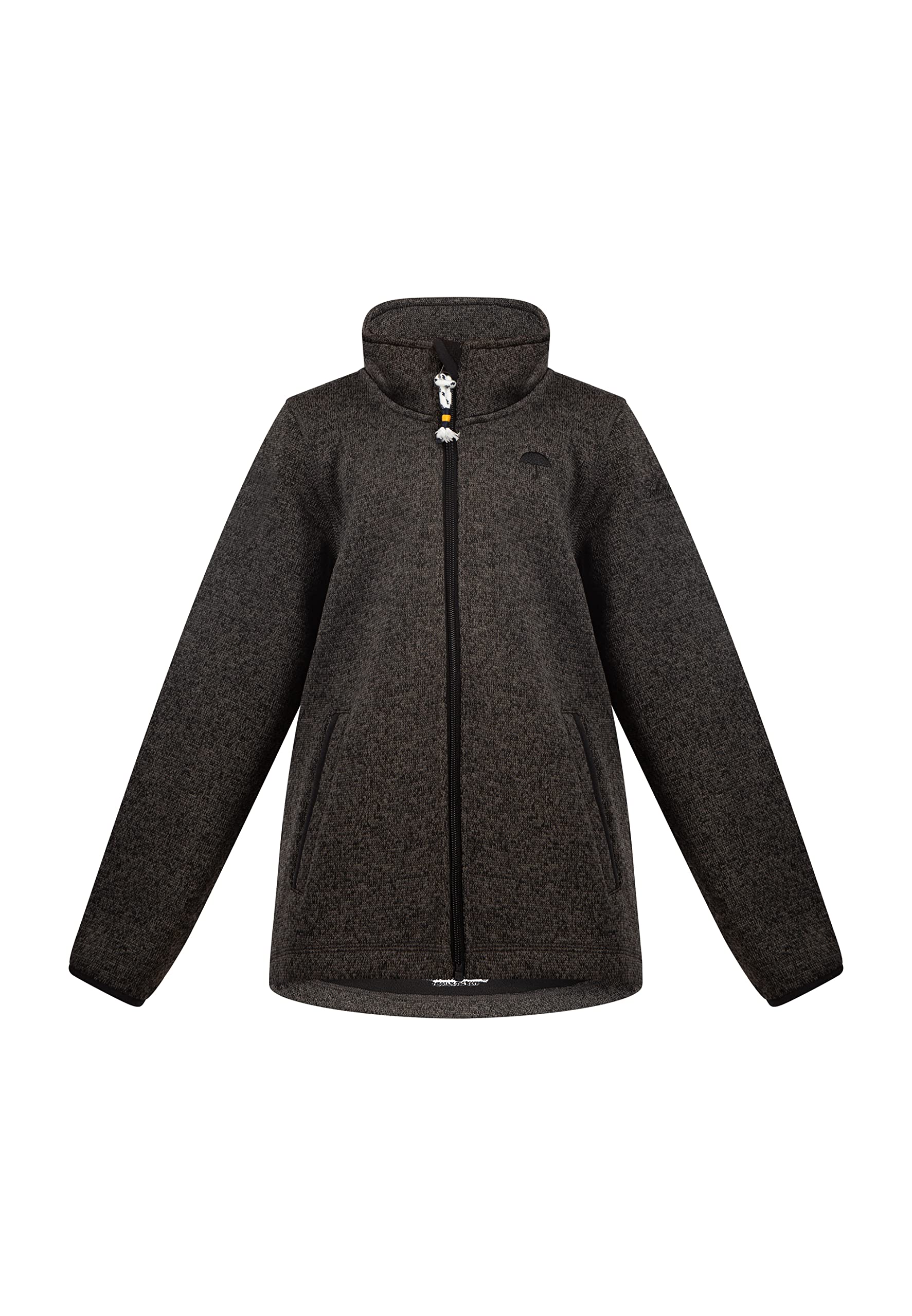 schmuddelwedda-m-dchen-strickfleecejacke-mit-stehkragen-und-fleece-innenseite image 5