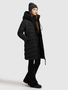 khujo-mantel-vare-black-kurzer-wattierter-steppmantel-schwarz image 6