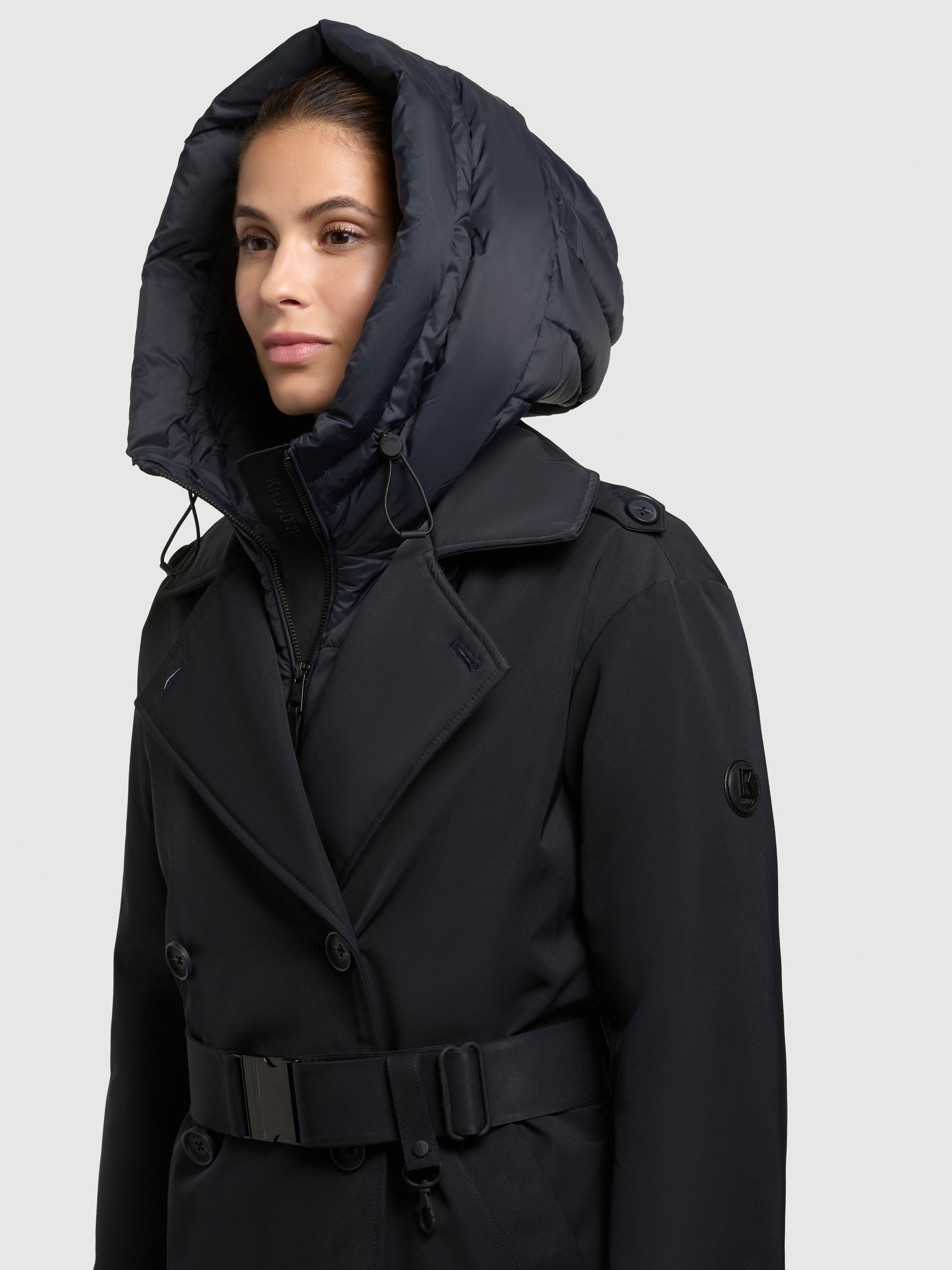 khujo-mantel-elena2-port-blue-trenchcoat-damen-knielang-mit-g-rtel image 7