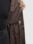 khujo-mantel-phoebe-damen-wintermantel-knielang-brown-metallic image 8