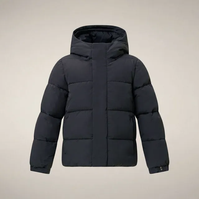 save-the-duck-joris-kinder-parka-blau-schwarz-mit-kapuze image 1