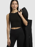 khujo-jacke-sang-schwarz-leichte-regenjacke-regular-fit image 8