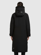 khujo-mantel-agneta2-black-leicht-wattierter-damen-wintermantel image 3
