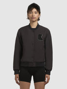 khujo-jacke-reese-black-damen-bomberjacke-h-ftlang-mit-steppfutter image 4