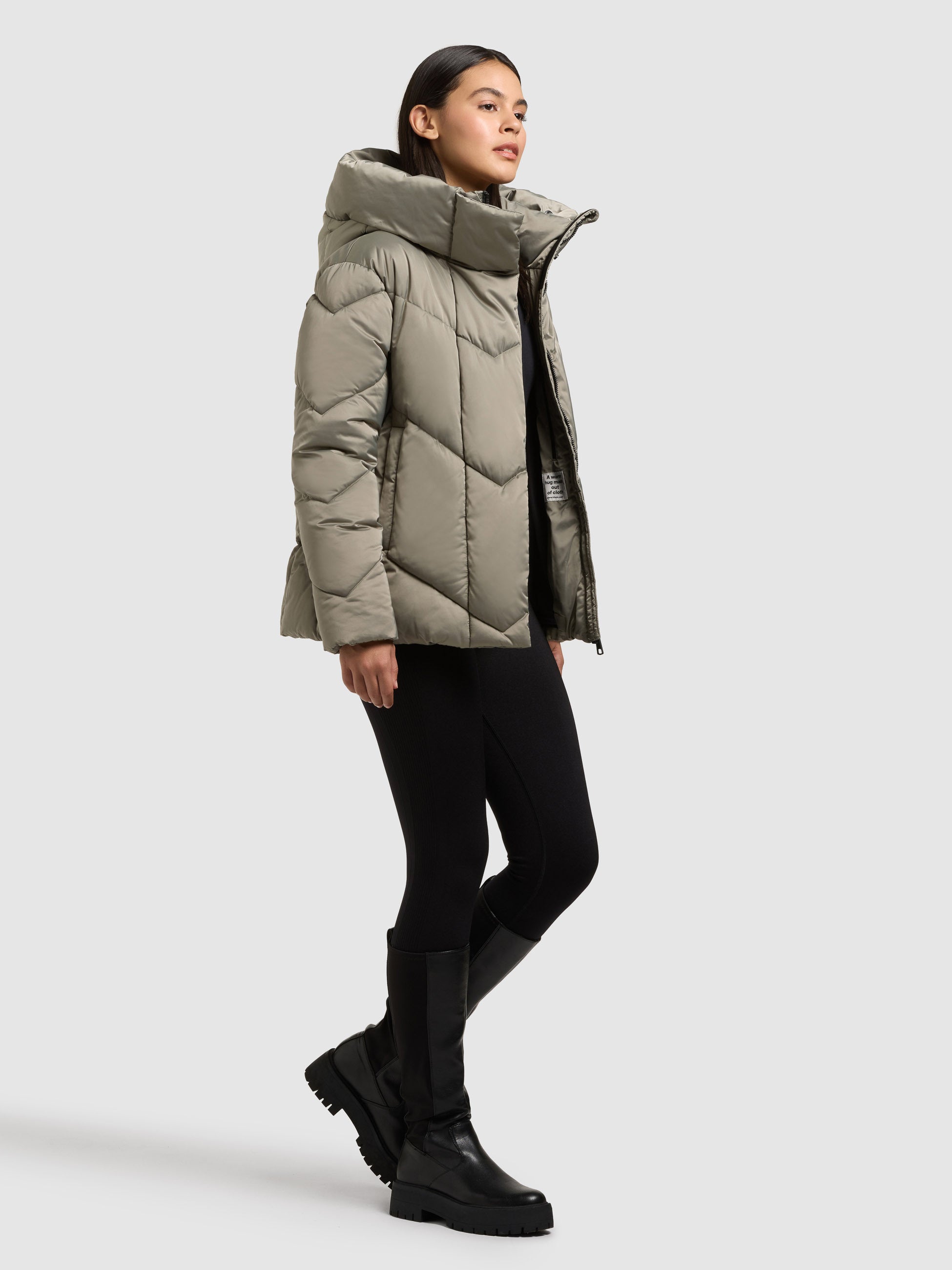 khujo-steppjacke-olsa2-witcher-green-damen-winterjacke-gl-nzend image 6