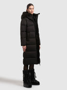 khujo-coat-lima-black-damen-steppmantel-knielang image 6