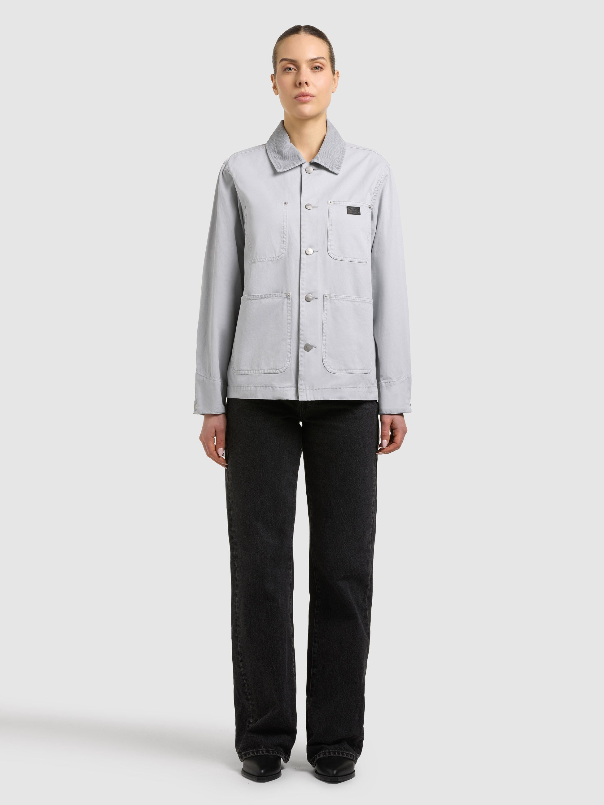 khujo-jacke-suzy-light-grey-fieldjacket-aus-baumwoll-twill-f-r-damen image 2