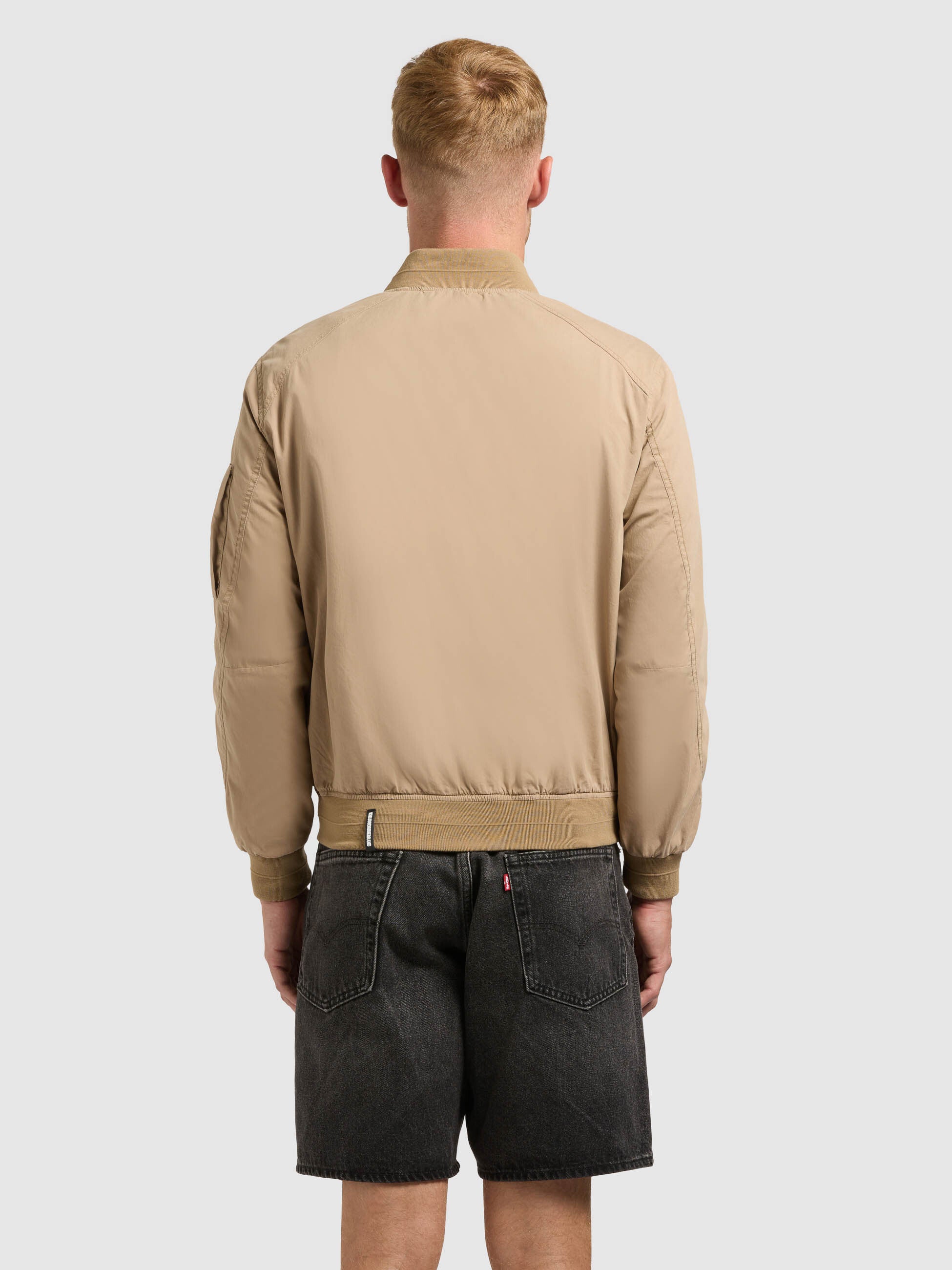 khujo-tawas-bomberjacke-dark-beige image 3