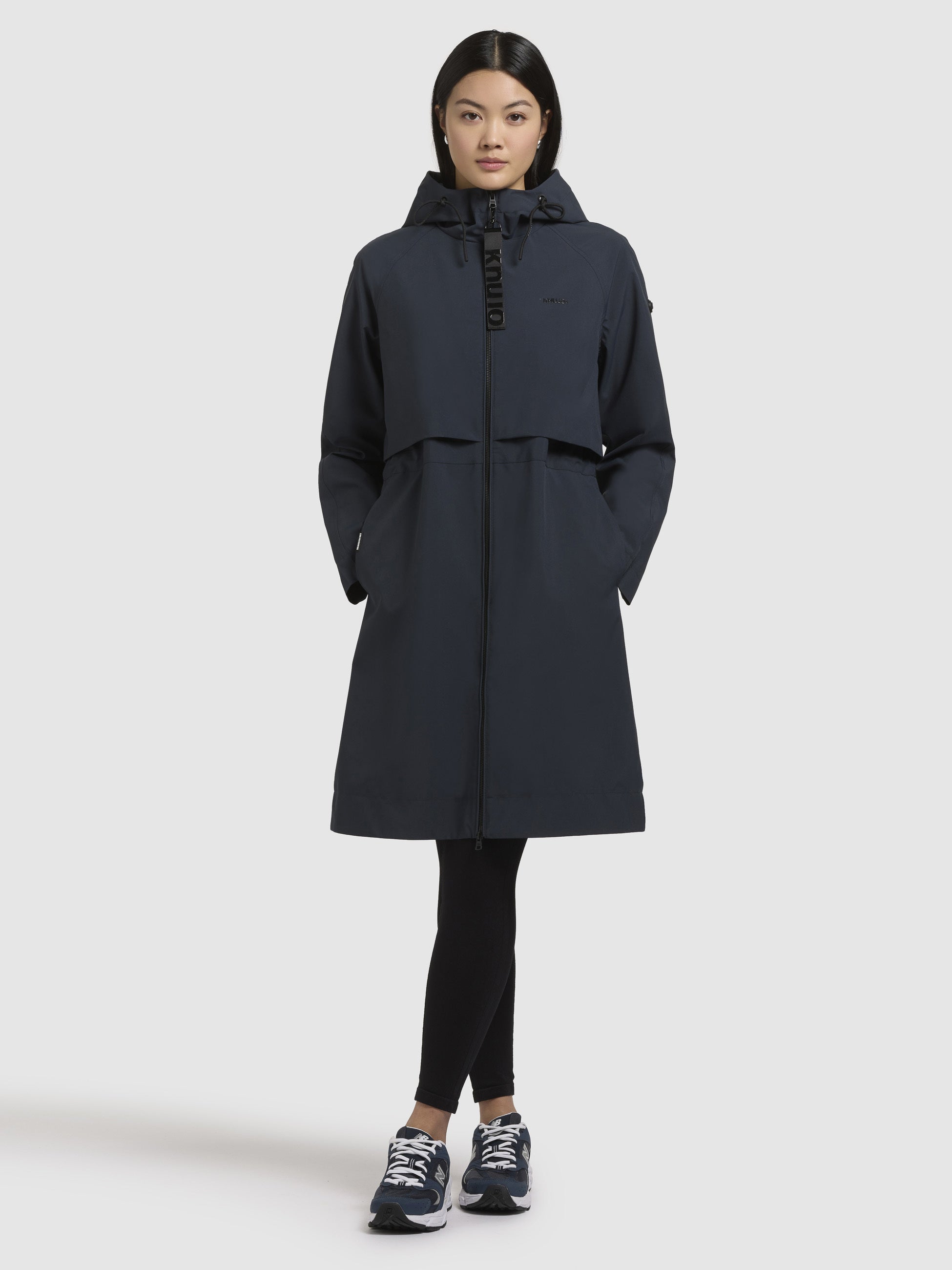 khujo-adura-kurzmantel-dark-blue-sommer-parka image 1